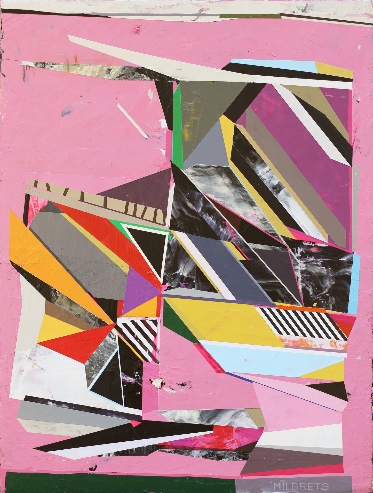 "PR16:9" 38x50 cm acrylic/wood