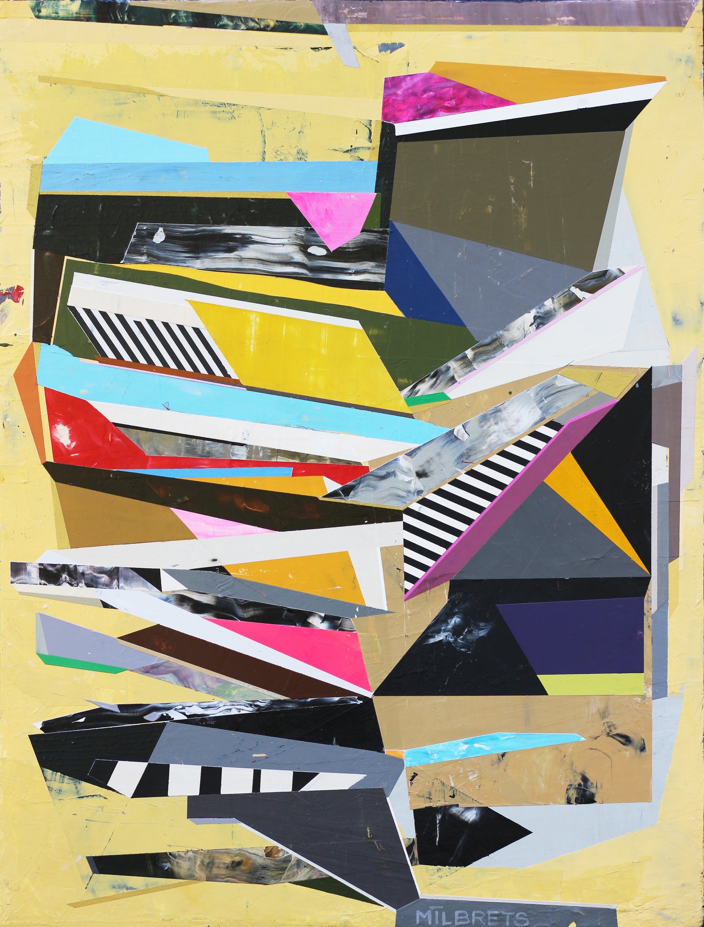 "ZEC8:22" 38x50 acrylic/wood