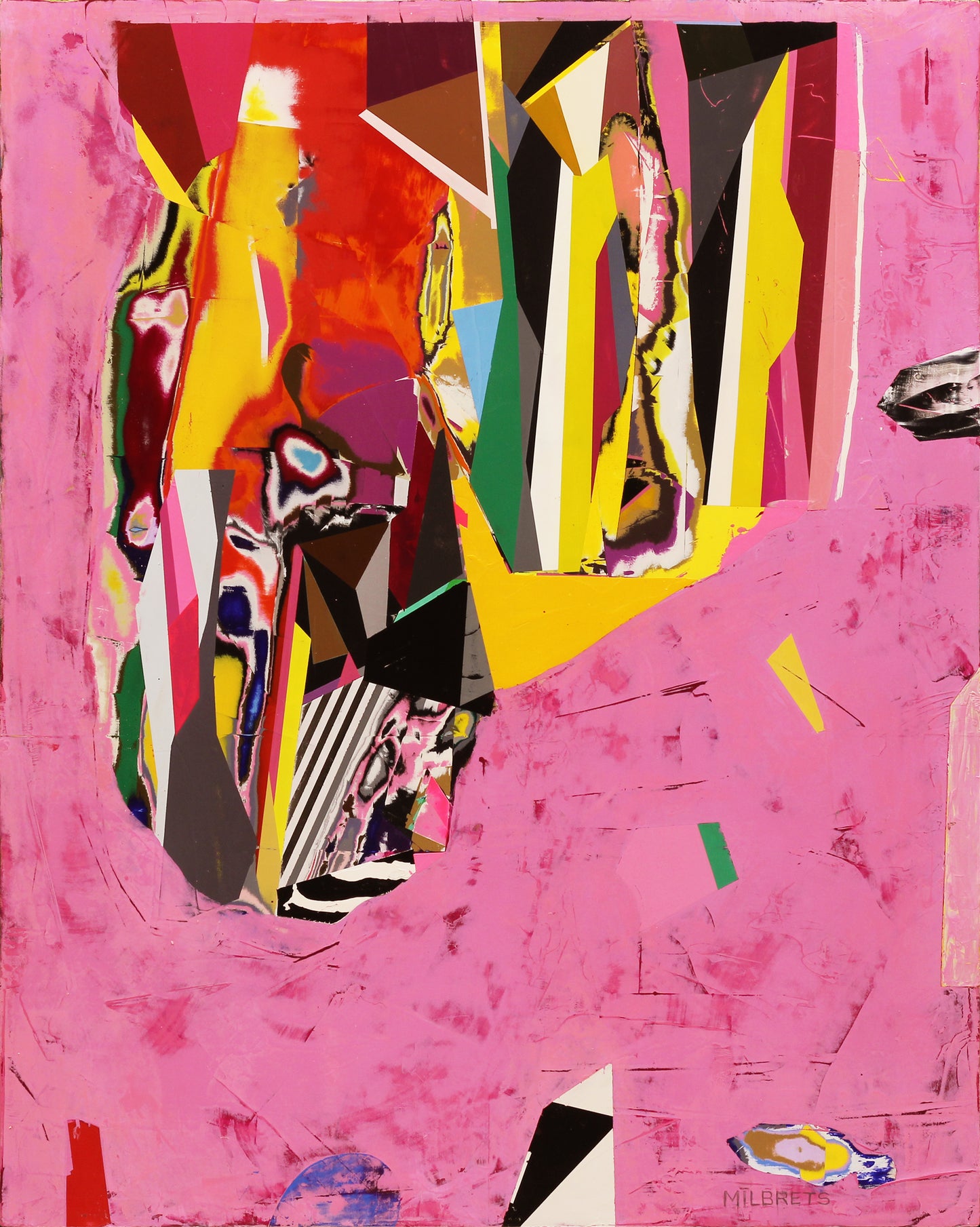 "EZE20:41" 80x100 cm acrylic/wood