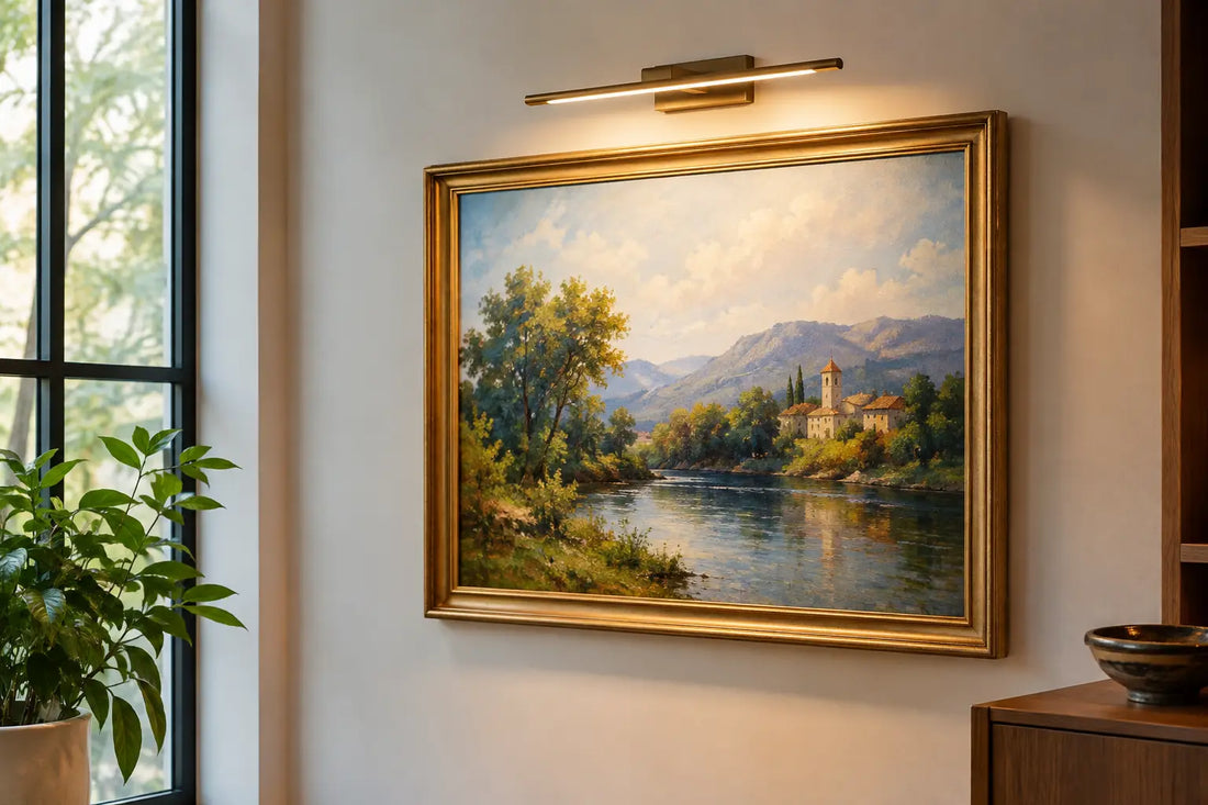 Best Lighting for Original Paintings at Home