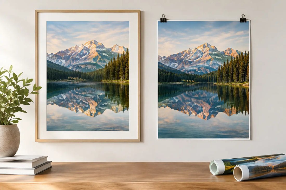 Fine Art Prints Versus Posters: What Changes?