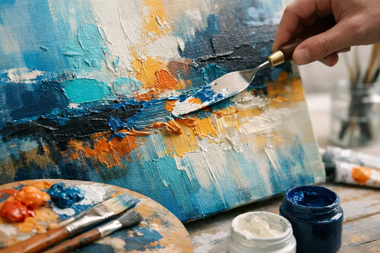 Abstract Painting Texture Techniques That Hold