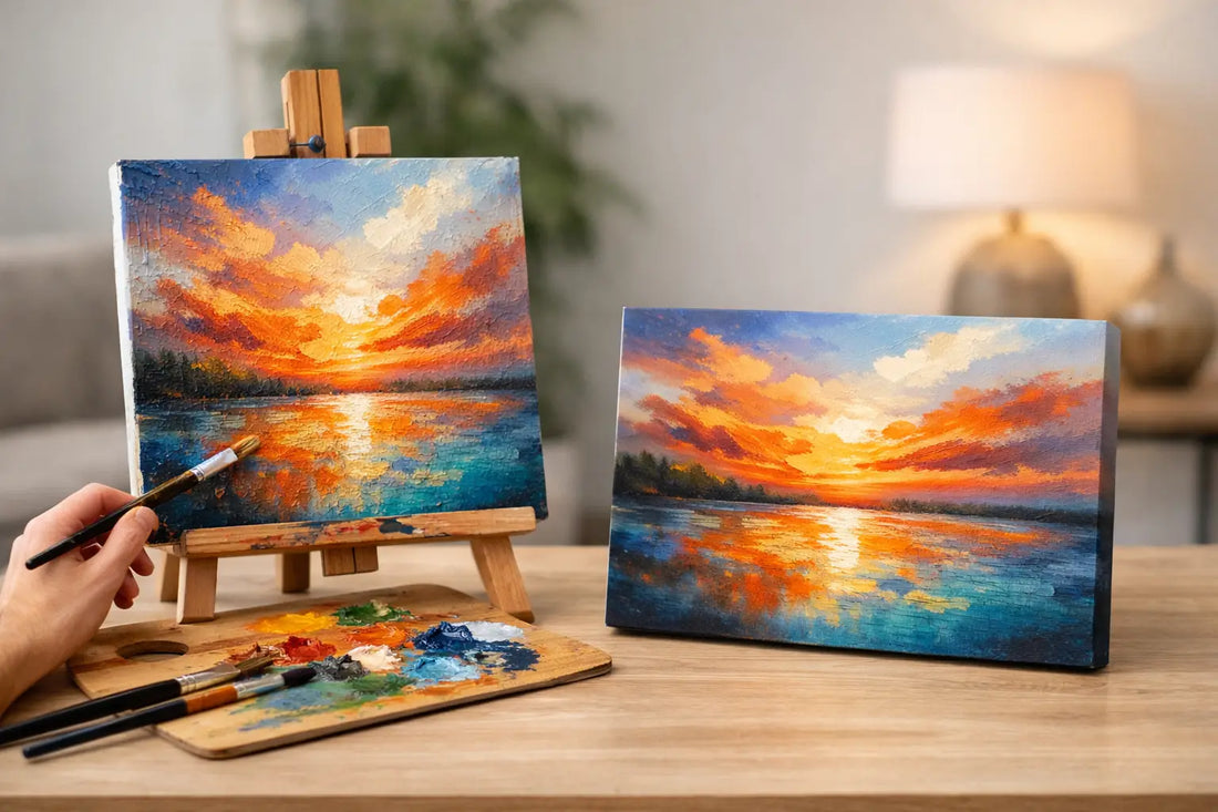Original Painting Versus Canvas Print for Your Space
