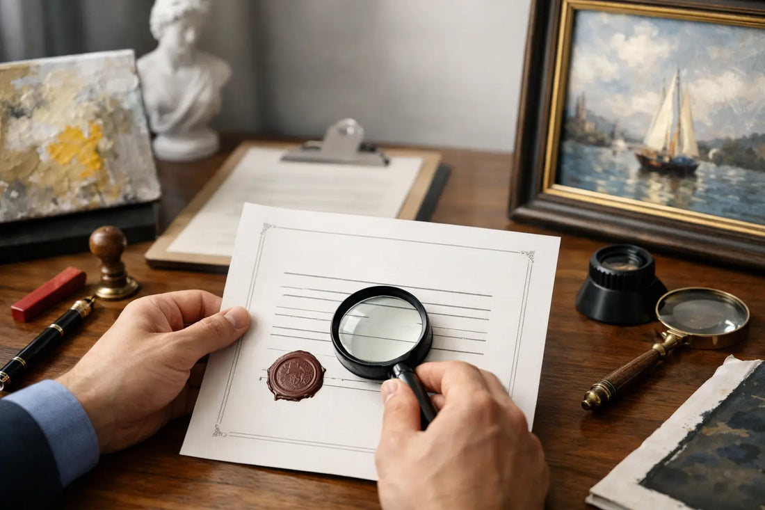 Artwork Authenticity Certificates Explained