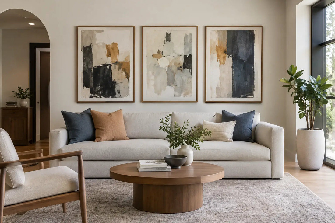 Wall Art and the Architecture of a Room