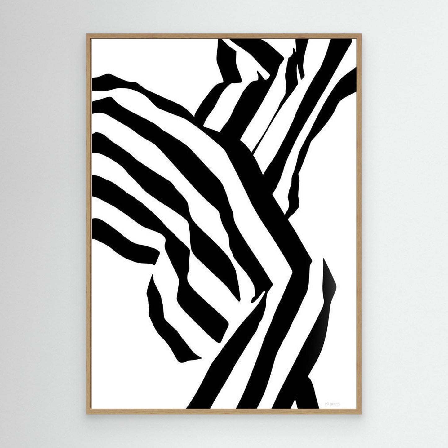 minimalist wall art black and white canvas spa bathroom decor Scandinavian bathroom decor 