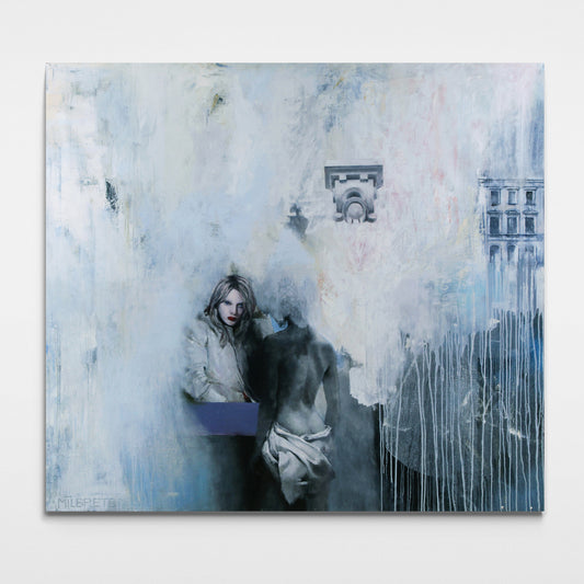 NOT FOR SALE "Closer" 156x146cm oil/canvas 2010