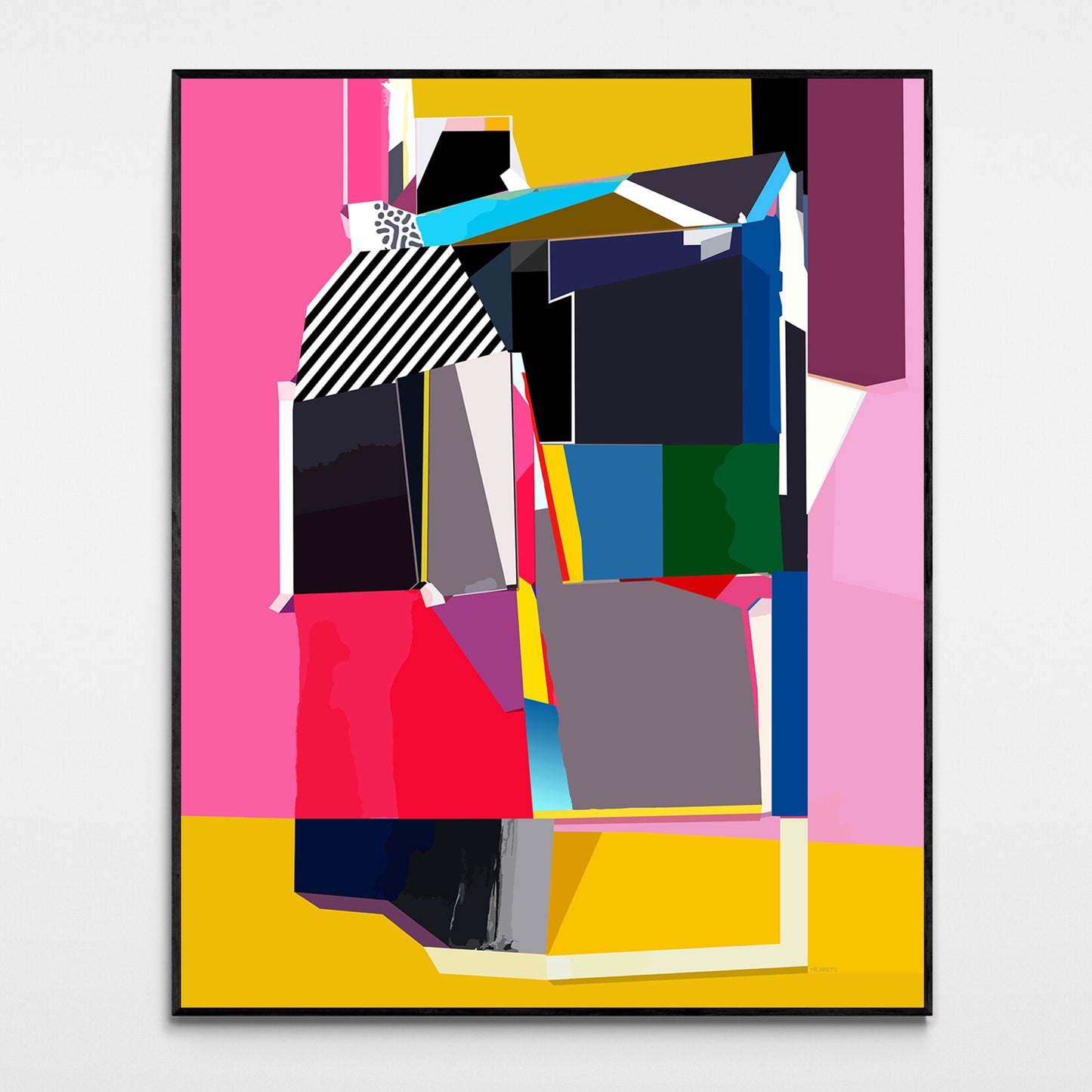 "CT-425" – Modern Abstract Canvas Print