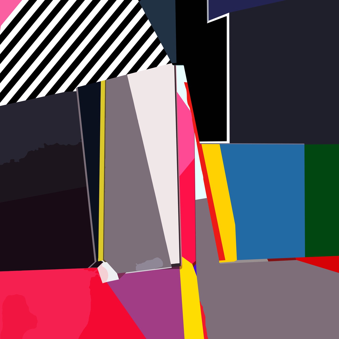 "CT-425" – Modern Abstract Canvas Print