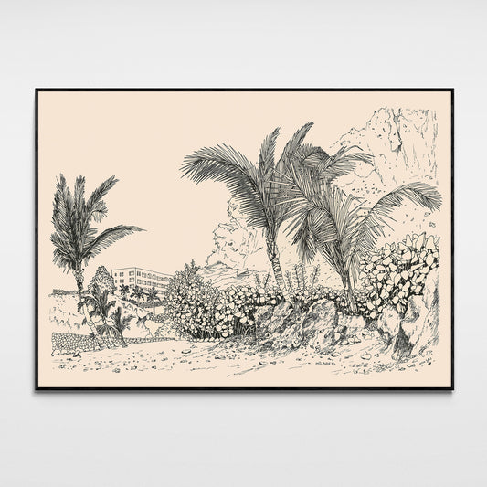 Canvas Print: “Paradise Beach in Tenerife”