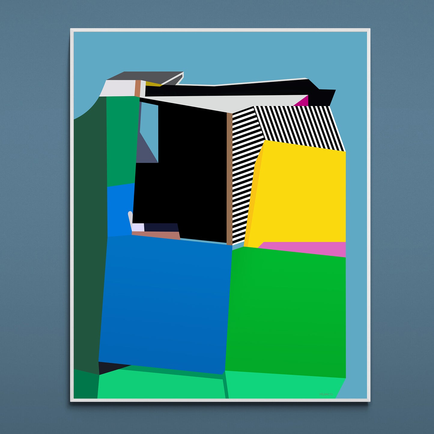 Canvas Print: "NL-120" 