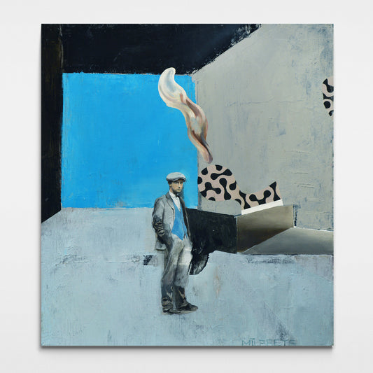 NOT FOR SALE  “Sound of the Wind”  50×45cm  oil/canvas  2014