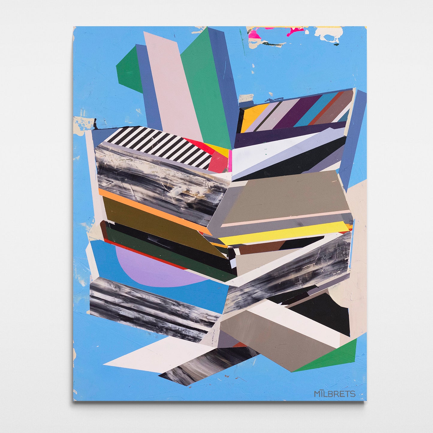 "SR-264" 29x37 cm acrylic/wood