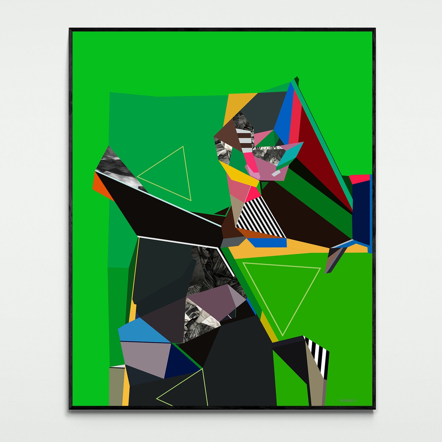 Canvas Print: Digital Artwork “SG-612”