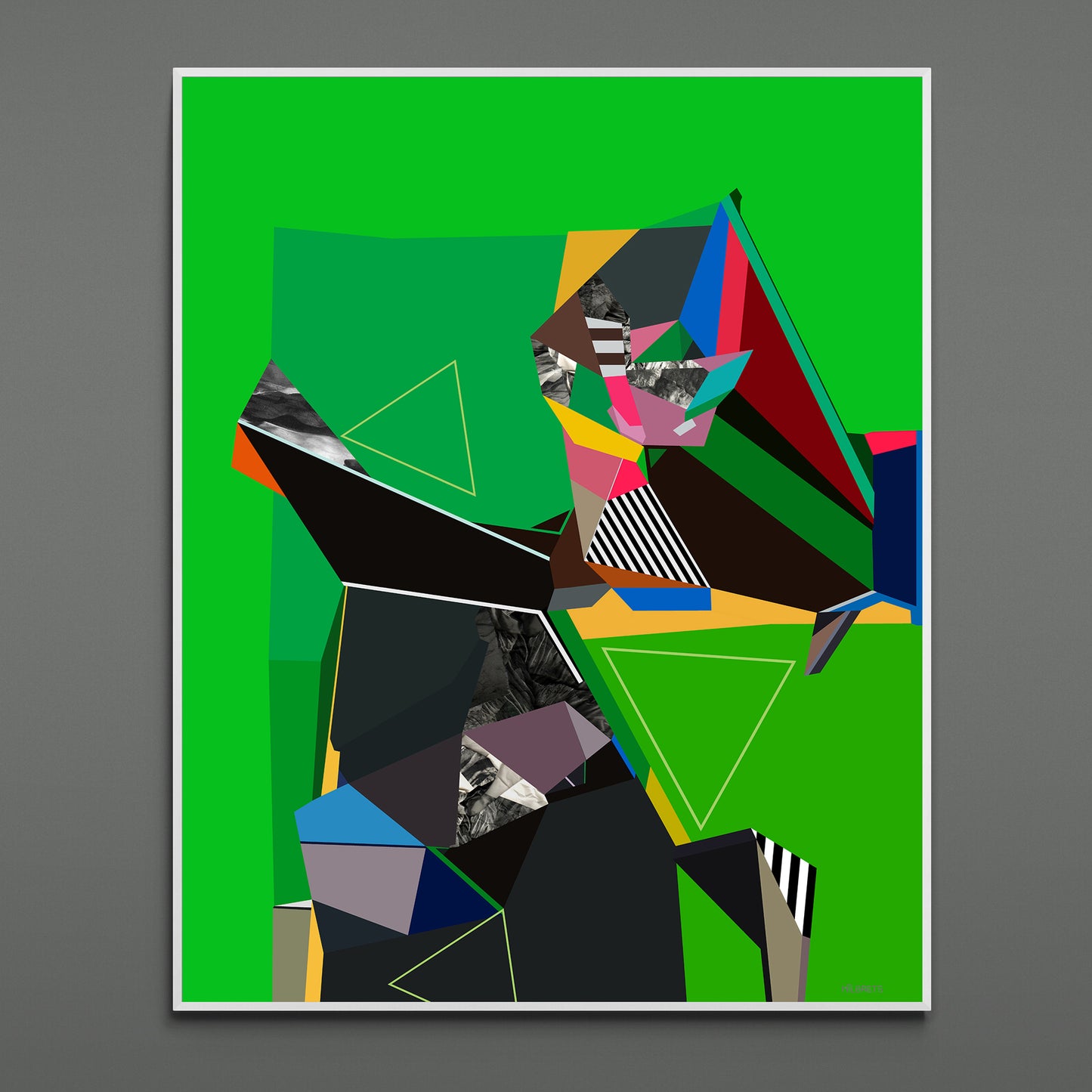 Canvas Print: Digital Artwork “SG-612”