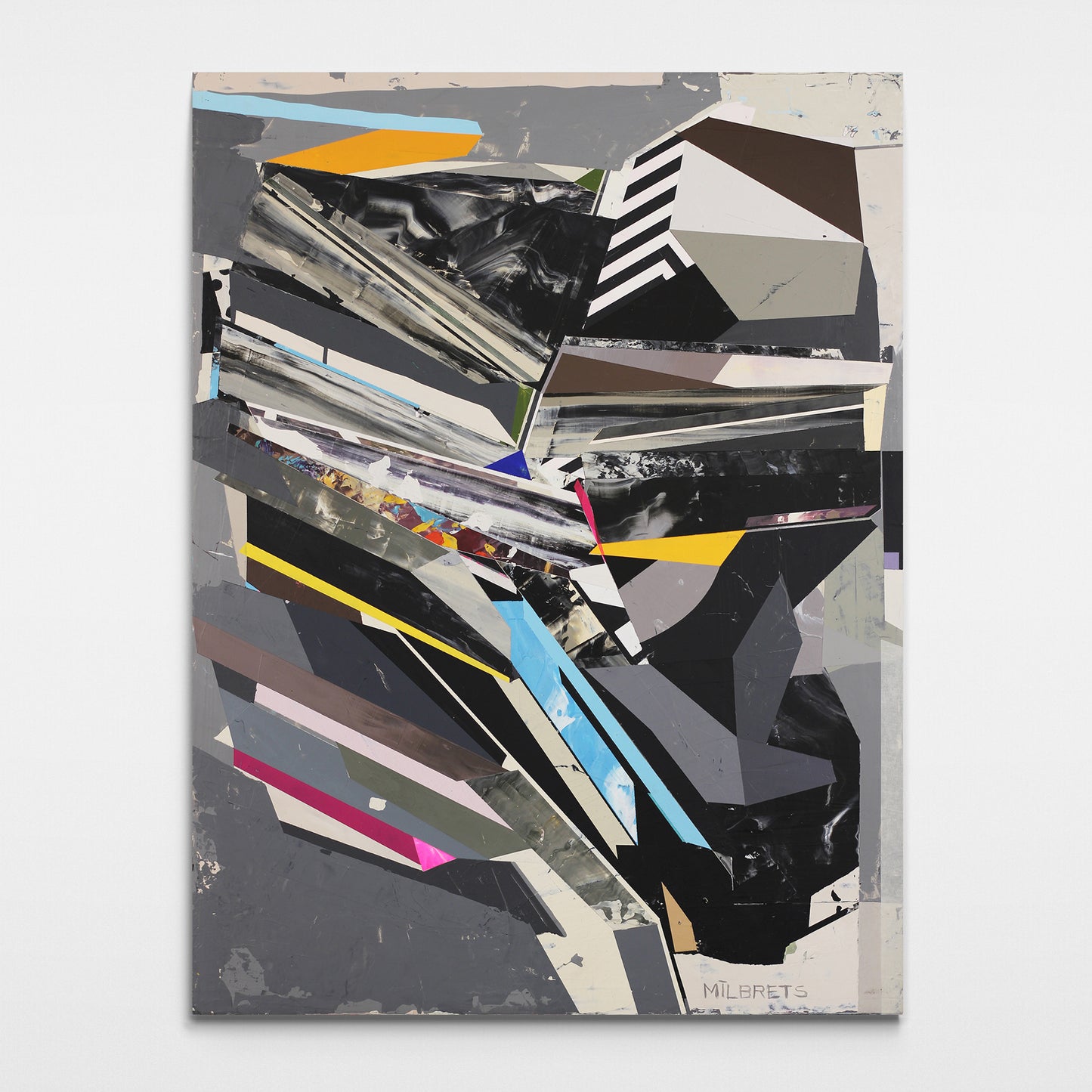 "TT-1406" 38 x 50 cm  acrylic/wood