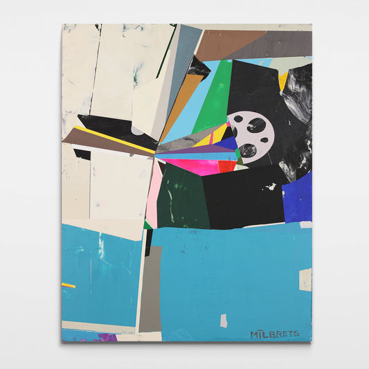 "ZN-293" 28x35 cm  acrylic/wood