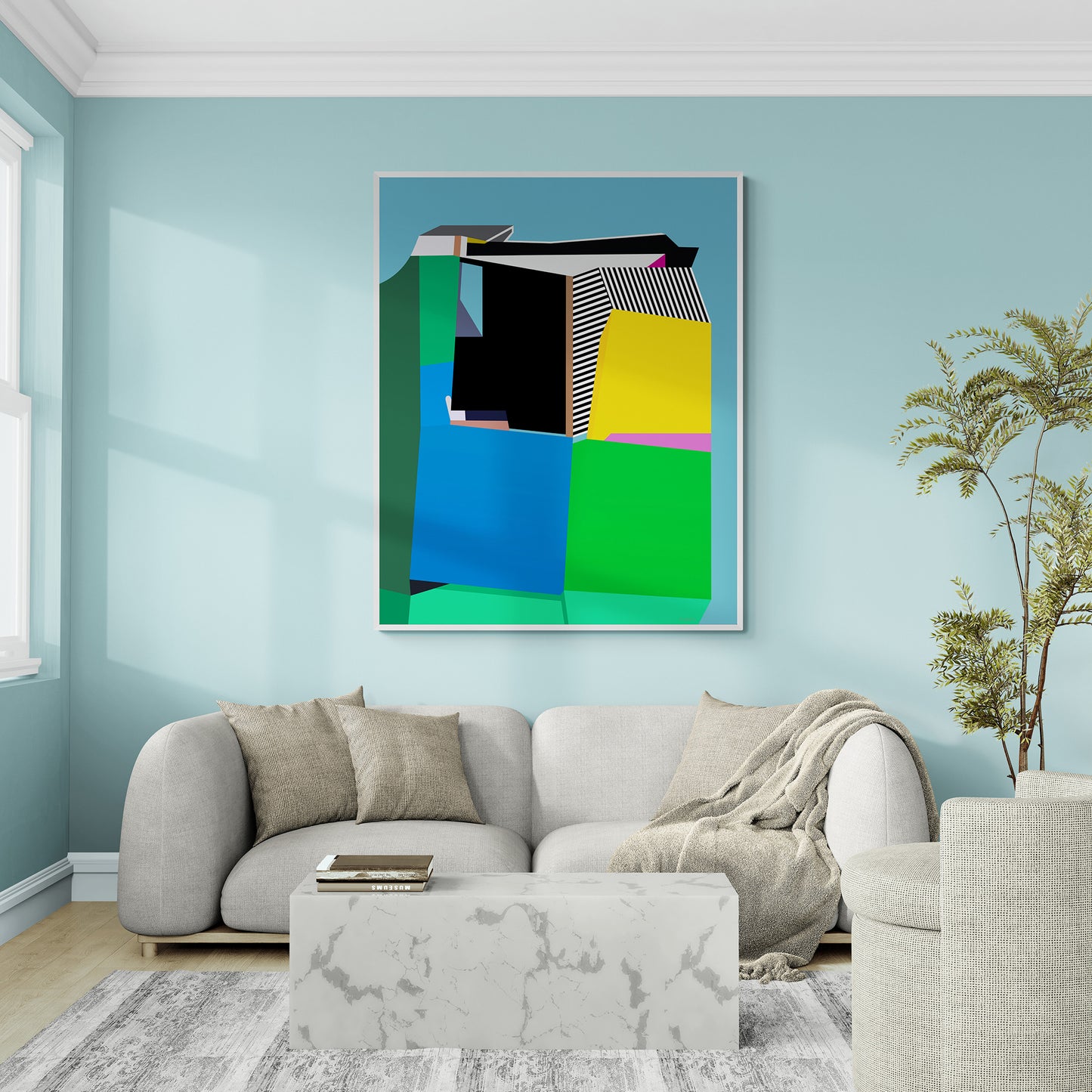 Canvas Print: "NL-120" 