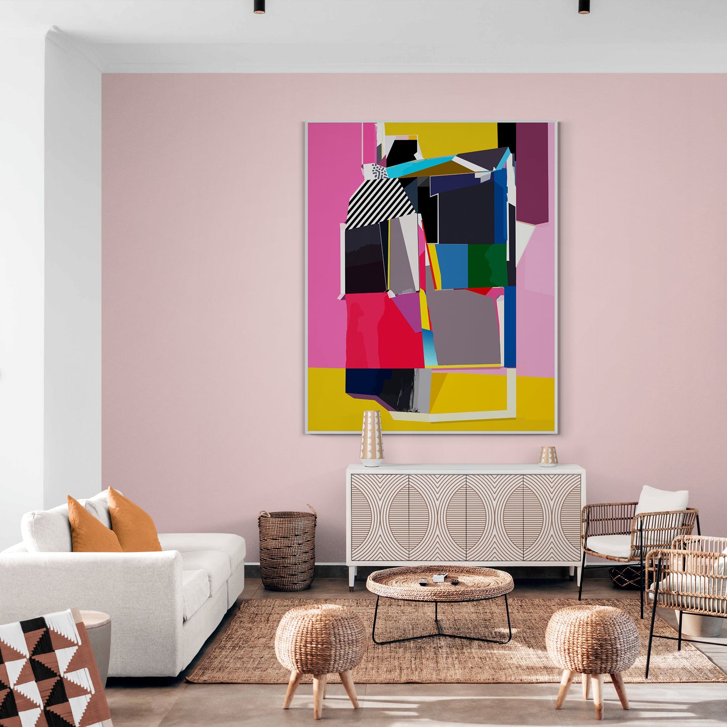 "CT-425" – Modern Abstract Canvas Print