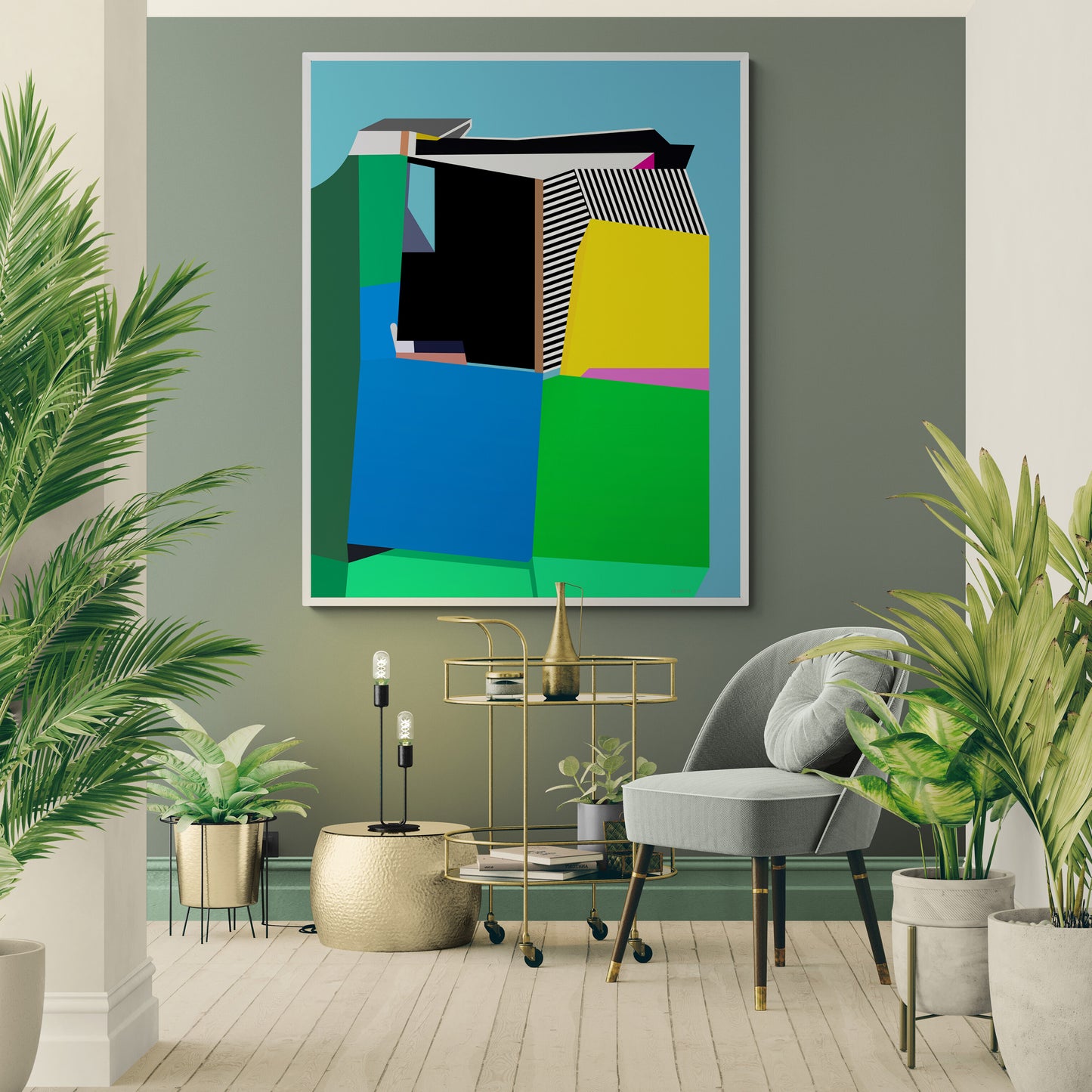 Canvas Print: "NL-120" 