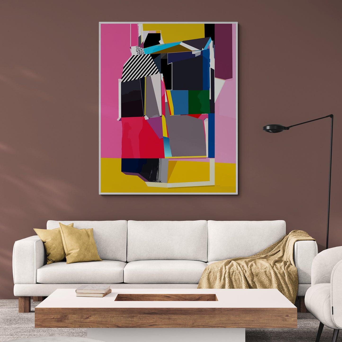 "CT-425" – Modern Abstract Canvas Print