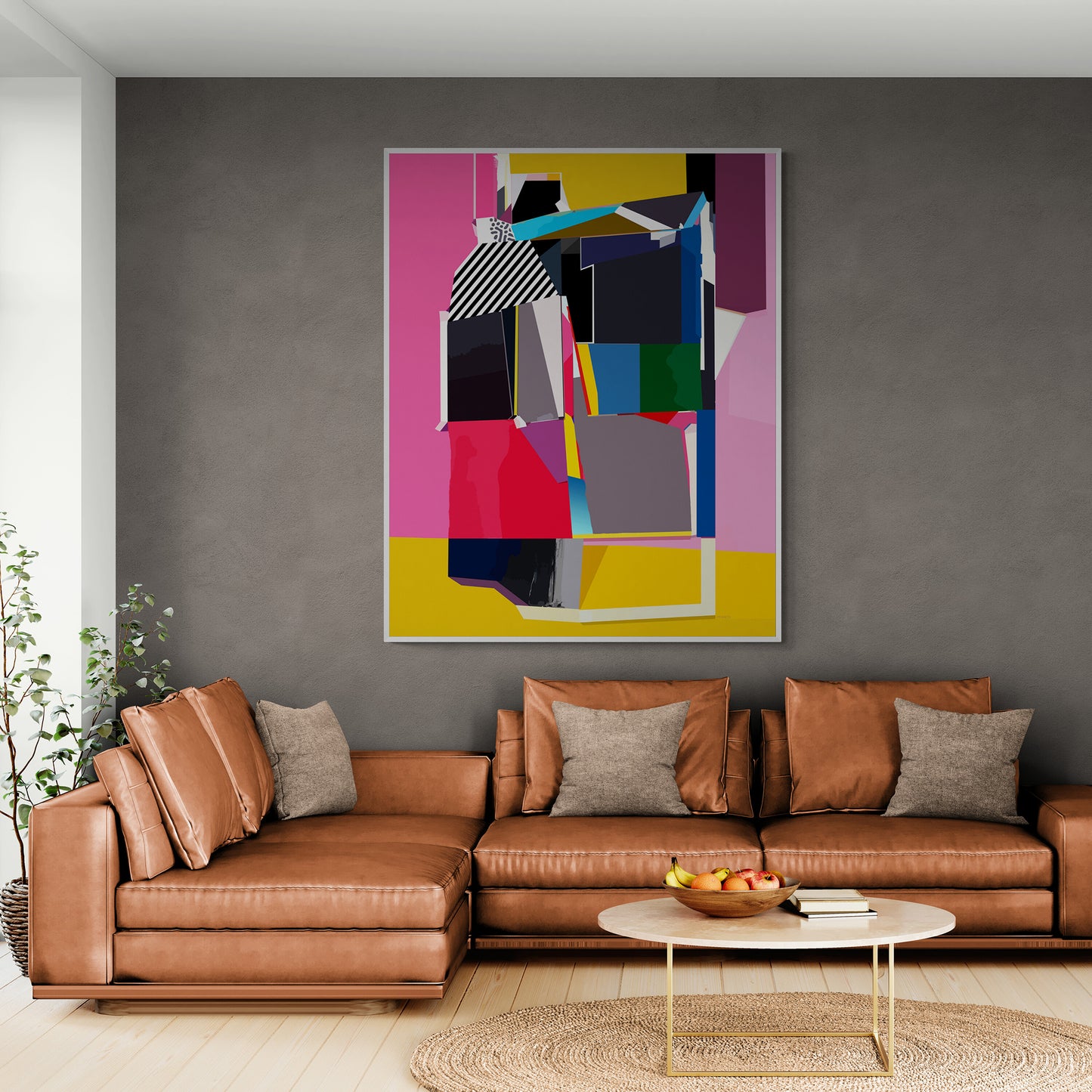 "CT-425" – Modern Abstract Canvas Print