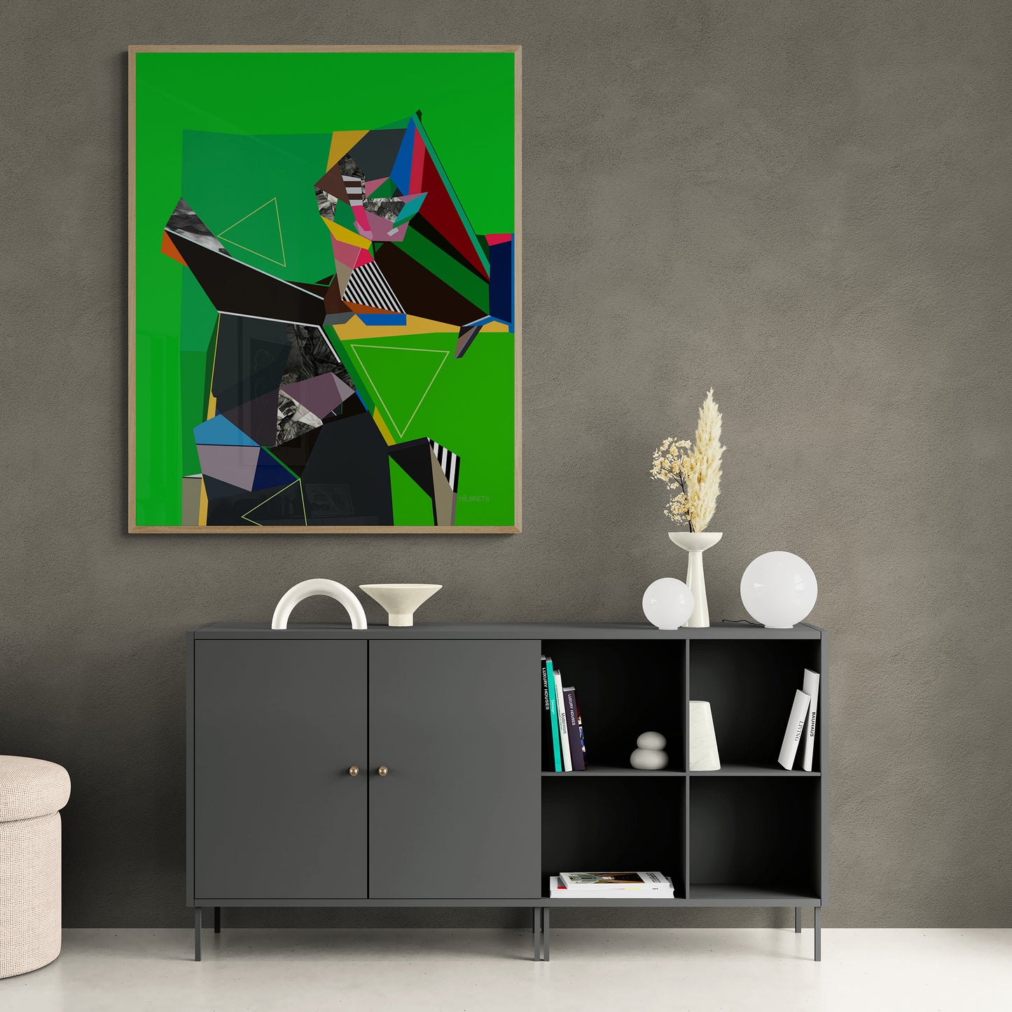 Canvas Print: Digital Artwork “SG-612”