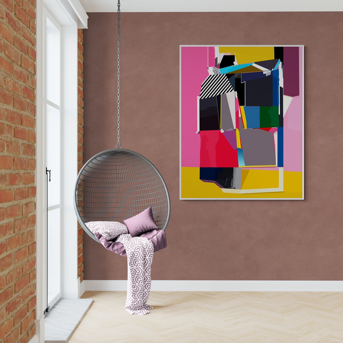 "CT-425" – Modern Abstract Canvas Print