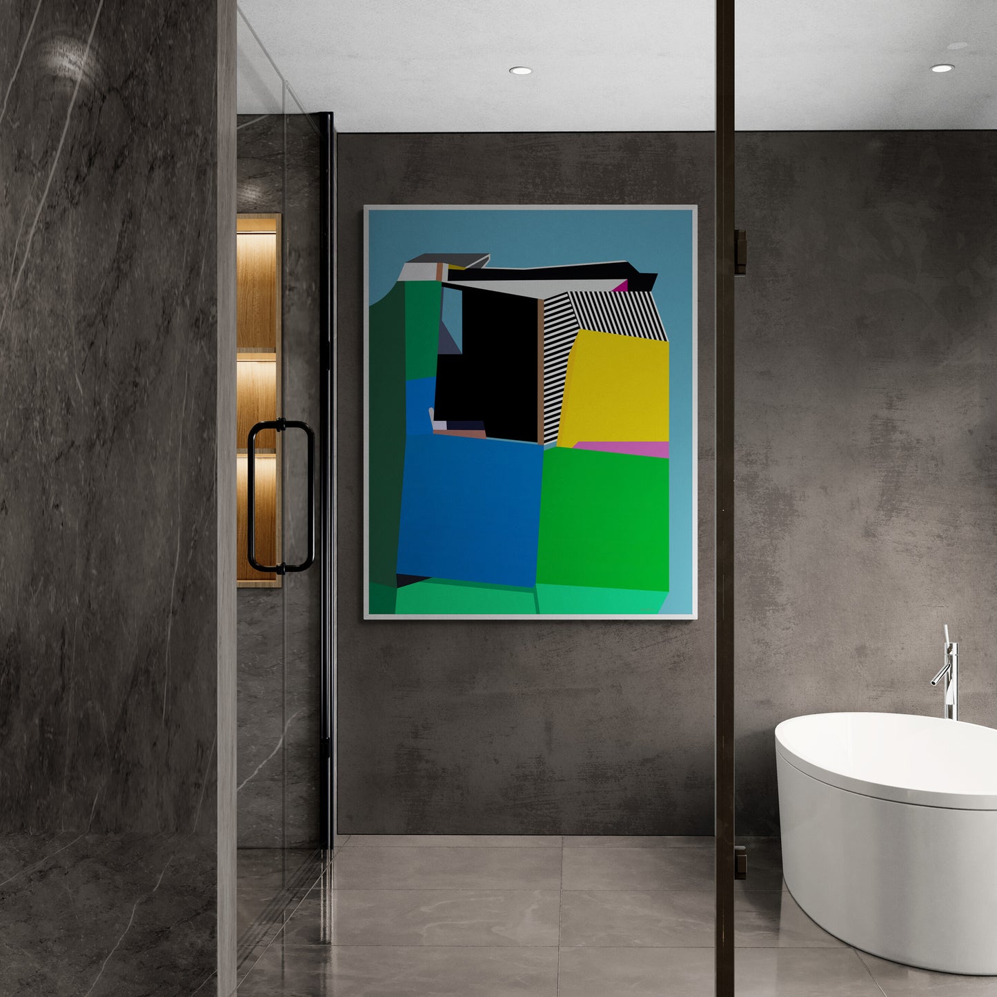 Canvas Print: "NL-120" 