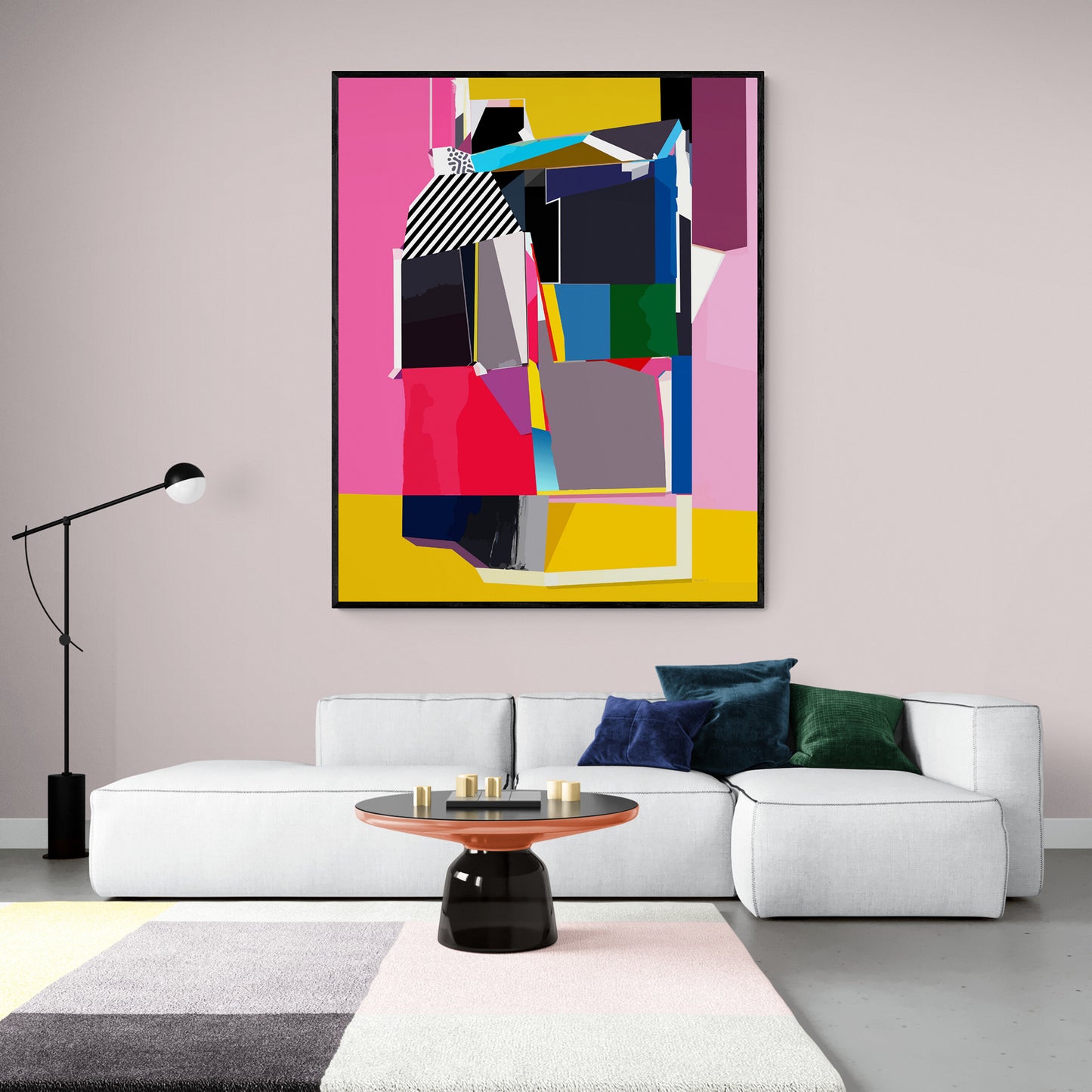 "CT-425" – Modern Abstract Canvas Print